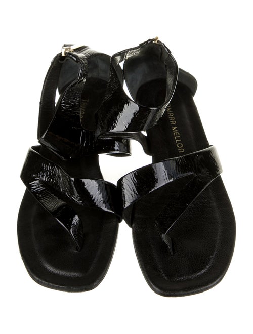 Tamara Mellon Patent Leather Gladiator Sandals