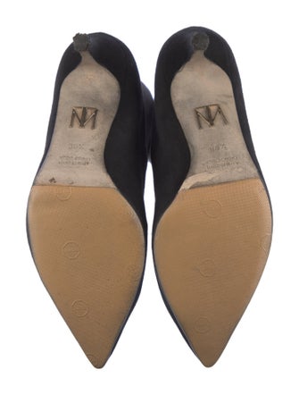 Tamara Mellon Suede Studded Accents Boots