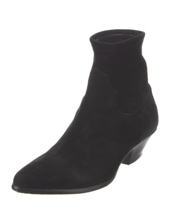 Tamara Mellon Suede Sock Boots