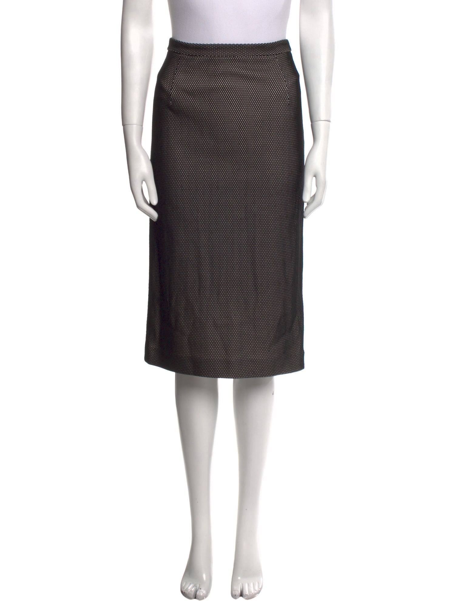 Tamara Mellon Plaid Print Knee-Length Skirt