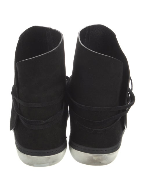 Tamara Mellon Suede Lace-Up Boots