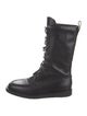 Tamara Mellon Leather Combat Boots