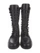 Tamara Mellon Leather Combat Boots