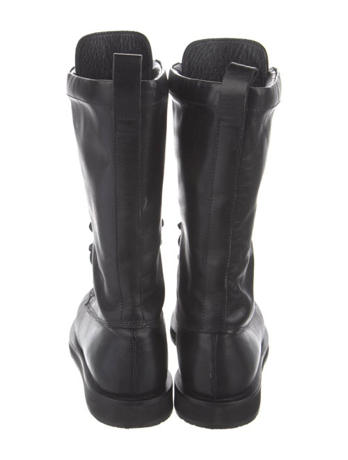 Tamara Mellon Leather Combat Boots
