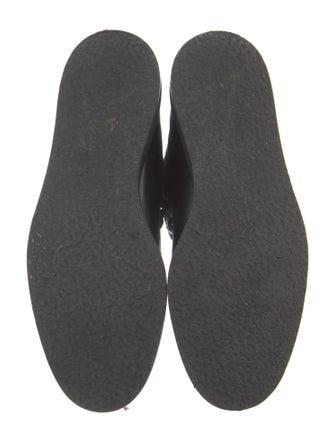 Tamara Mellon Leather Combat Boots