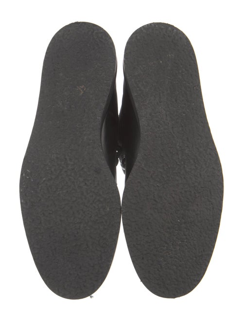 Tamara Mellon Leather Combat Boots