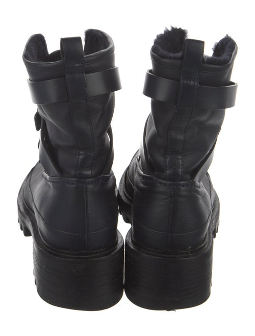 Tamara Mellon Leather Combat Boots