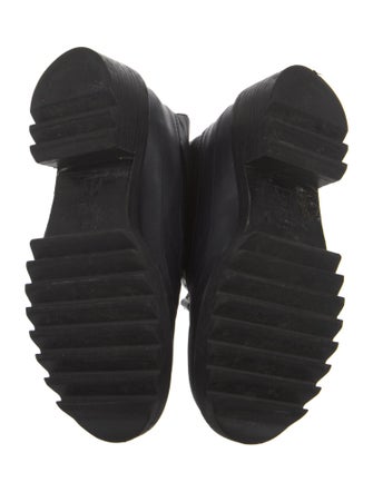 Tamara Mellon Leather Combat Boots