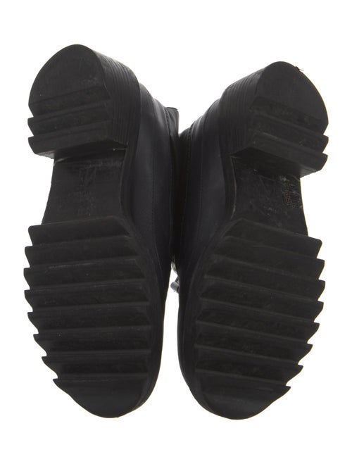 Tamara Mellon Leather Combat Boots