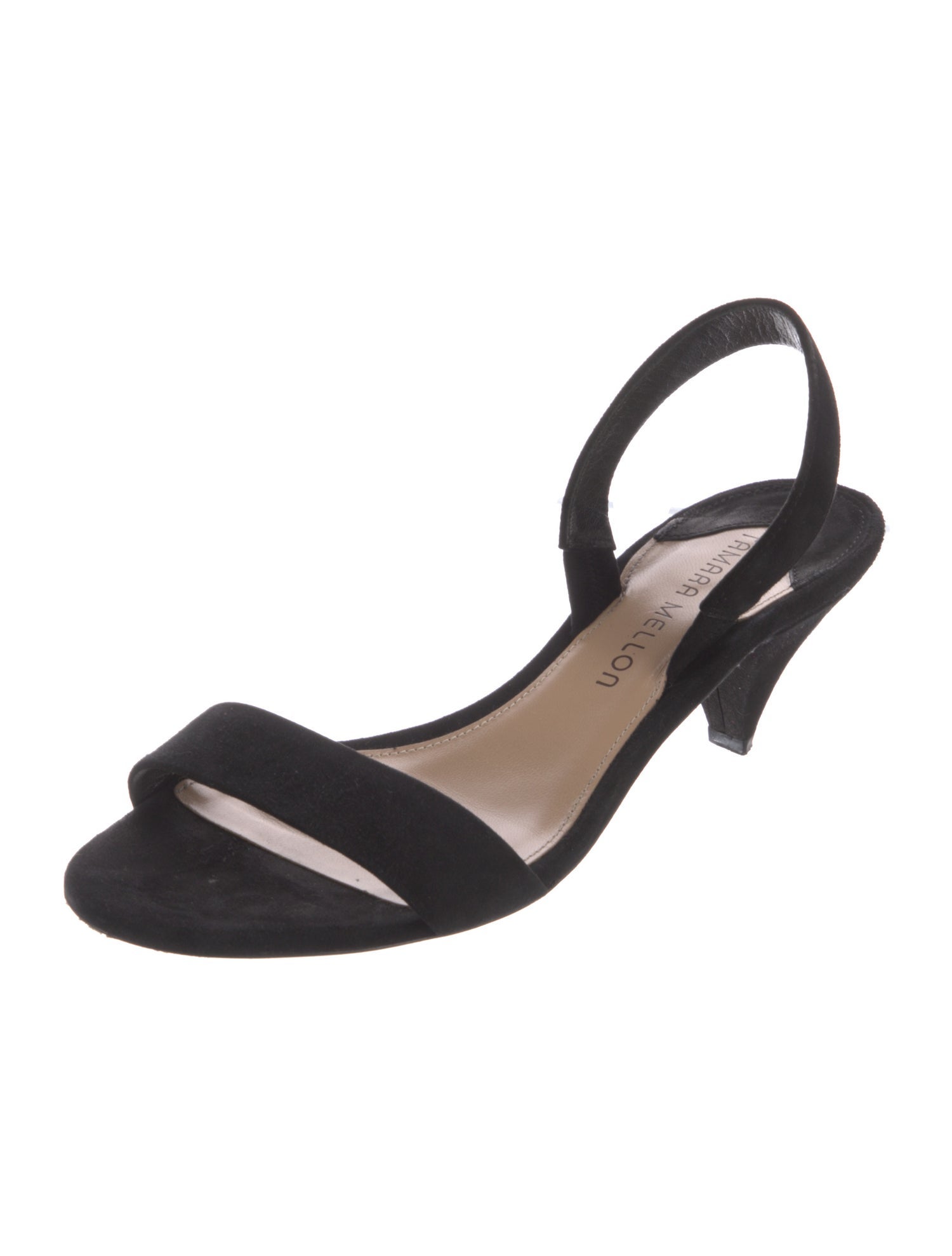Tamara Mellon Suede Slingback Sandals