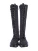 Tamara Mellon Wool Lace-Up Boots