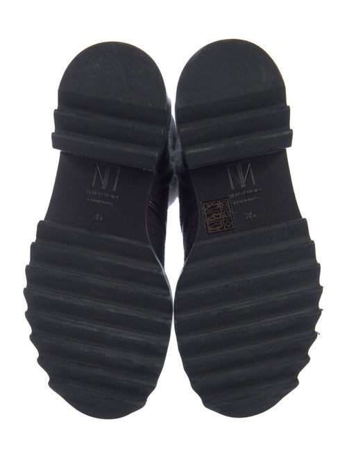 Tamara Mellon Wool Lace-Up Boots