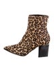 Tamara Mellon Ponyhair Animal Print Boots
