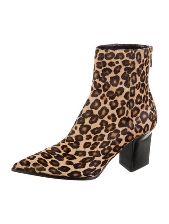 Tamara Mellon Ponyhair Animal Print Boots