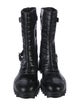 Tamara Mellon Leather Combat Boots