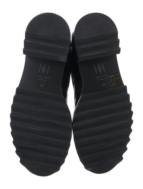 Tamara Mellon Leather Combat Boots