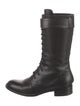 Tamara Mellon Leather Combat Boots