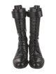 Tamara Mellon Leather Combat Boots