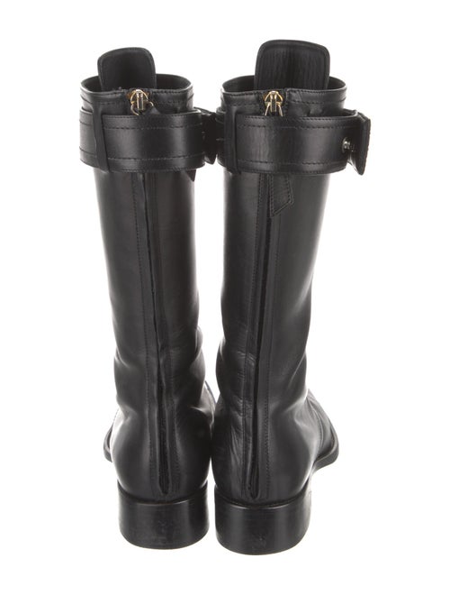 Tamara Mellon Leather Combat Boots