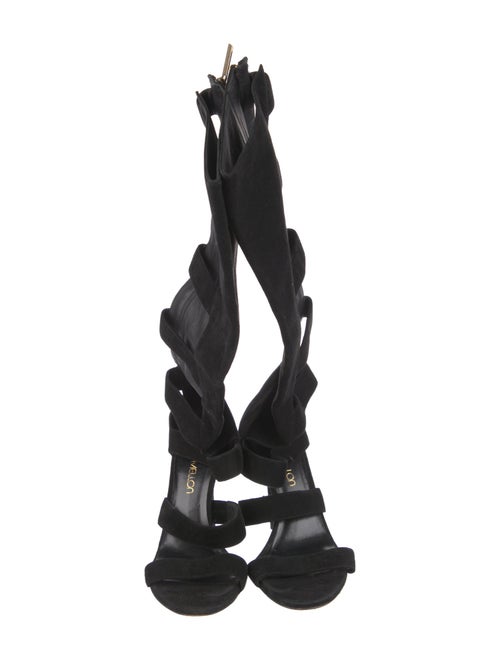 Tamara Mellon Suede Lace-Up Boots