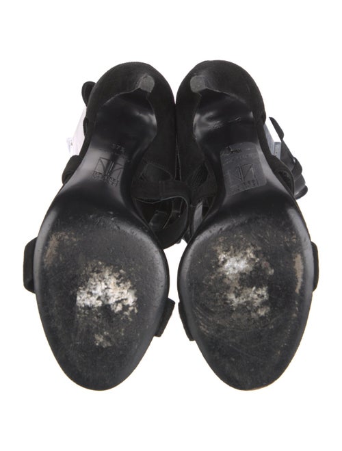 Tamara Mellon Suede Lace-Up Boots