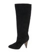 Tamara Mellon Suede Crystal Embellishments Boots