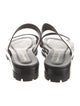 Tamara Mellon Leather Studded Accents Slides