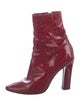 Tamara Mellon Patent Leather Lace-Up Boots