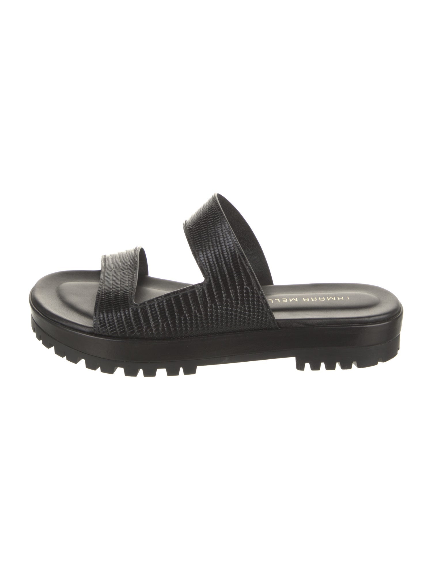 Tamara Mellon Leather Slides
