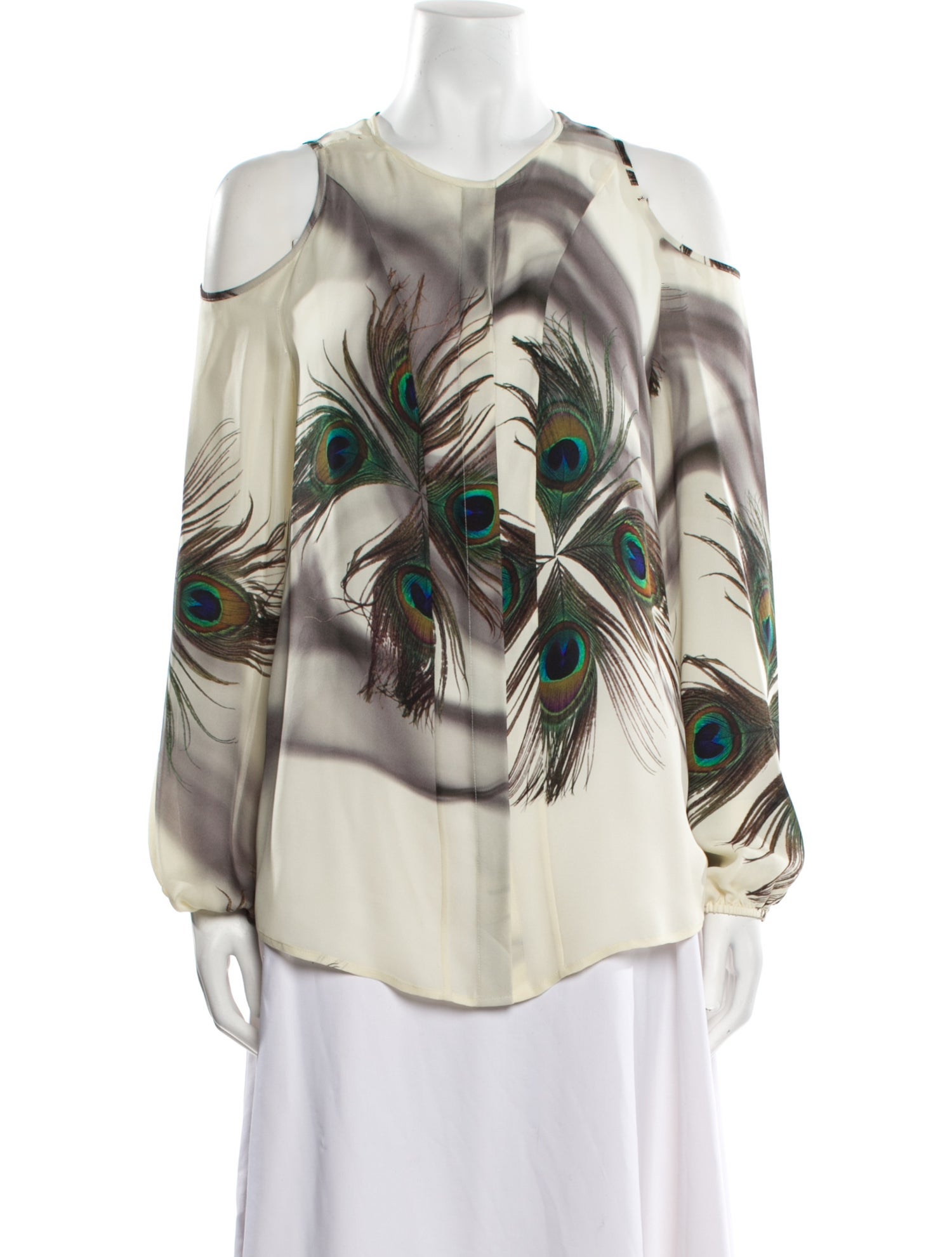 Tamara Mellon Silk Printed Blouse