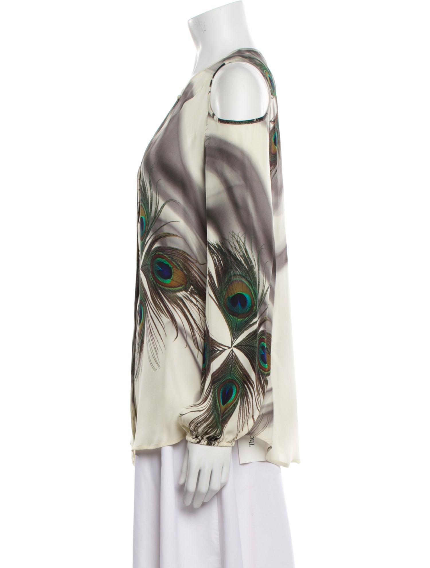 Tamara Mellon Silk Printed Blouse