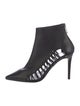 Tamara Mellon Leather Cutout Accent Boots