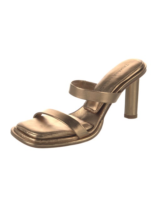 Tamara Mellon Leather Slides