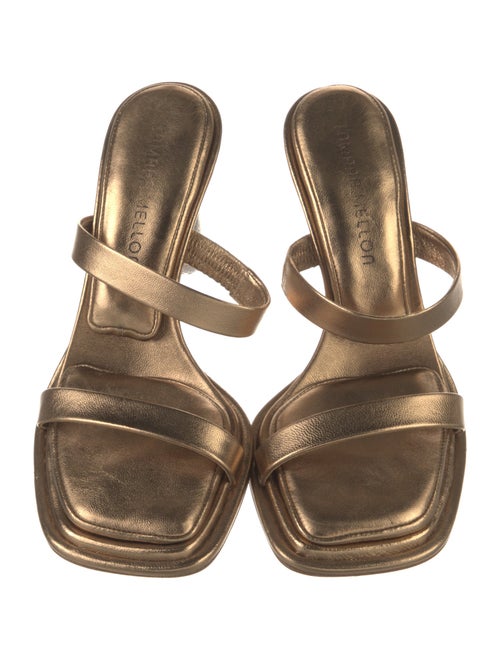 Tamara Mellon Leather Slides