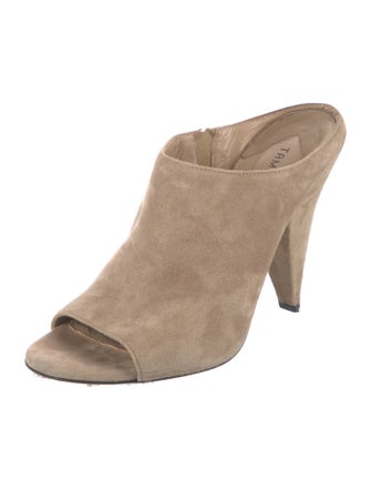 Tamara Mellon Suede Slides