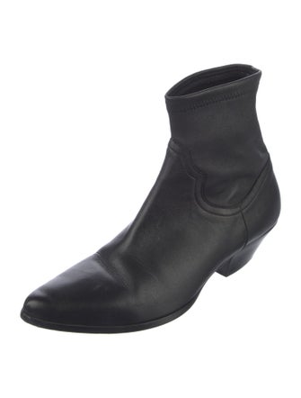 Tamara Mellon Leather Sock Boots