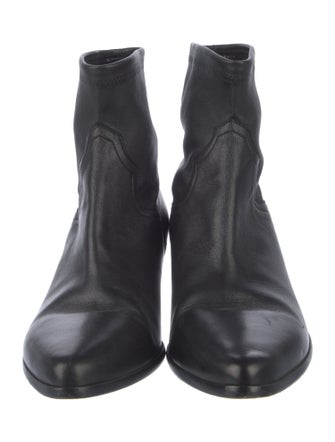 Tamara Mellon Leather Sock Boots