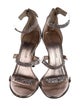 Tamara Mellon Glitter Glitter Accents Sandals