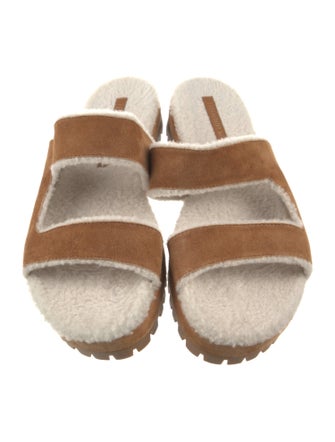 Tamara Mellon Suede Slides