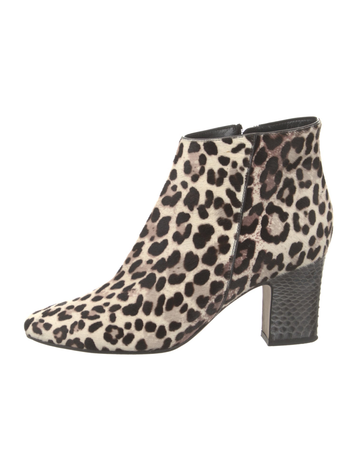 Tamara Mellon Ponyhair Animal Print Boots