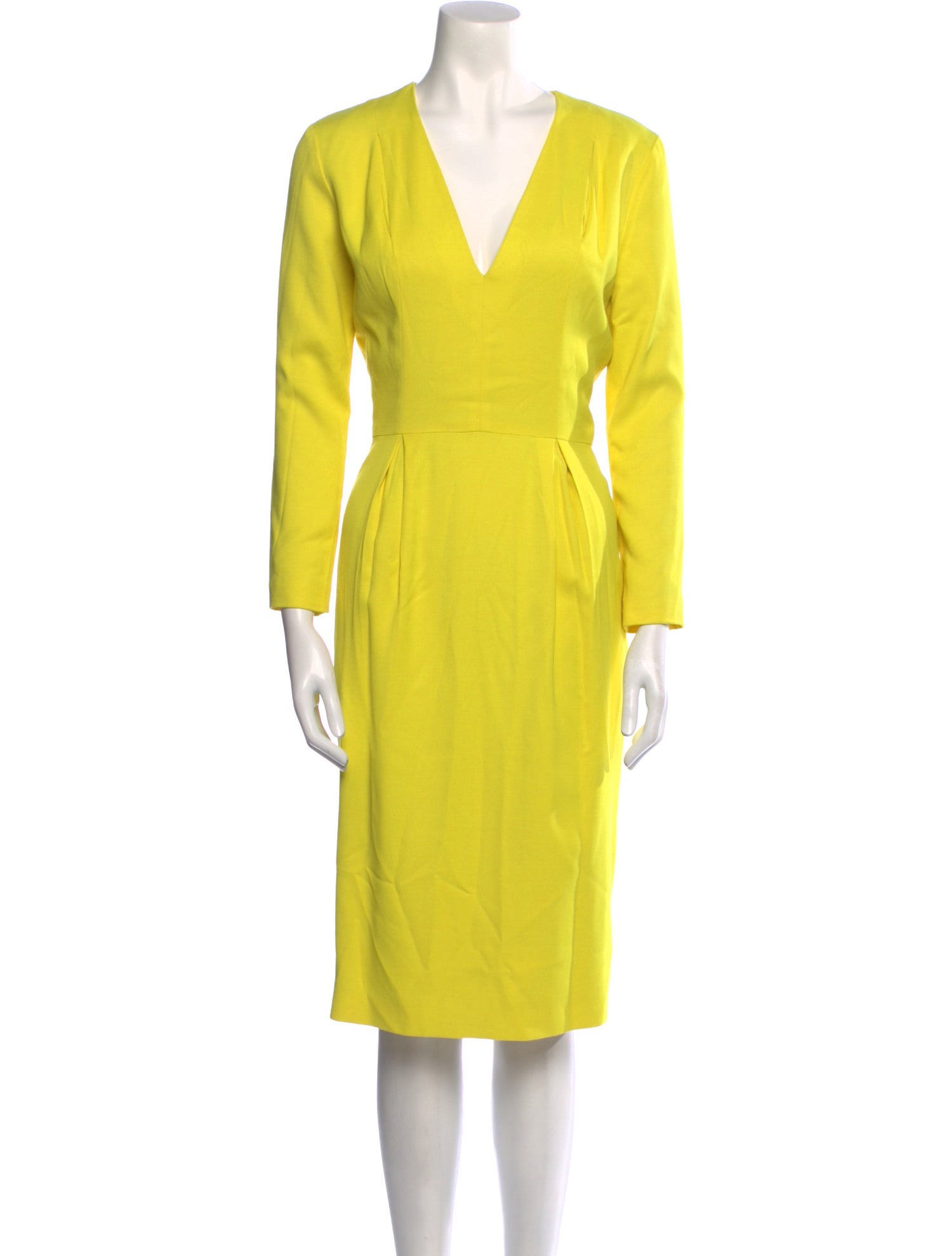 Tamara Mellon V-Neck Knee-Length Dress