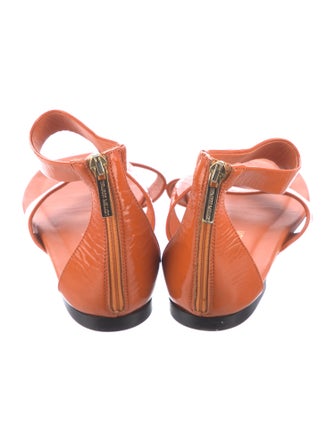 Tamara Mellon Patent Leather Gladiator Sandals