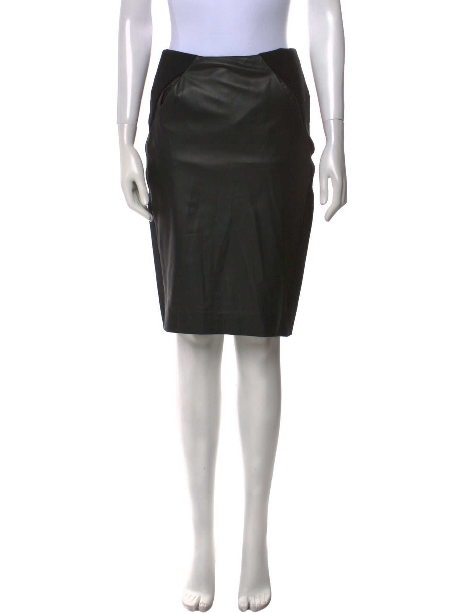 Tamara Mellon Suede Knee-Length Skirt