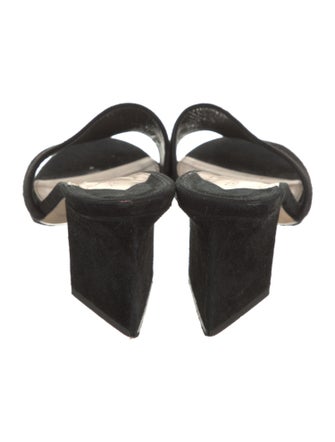 Tamara Mellon Suede Slides