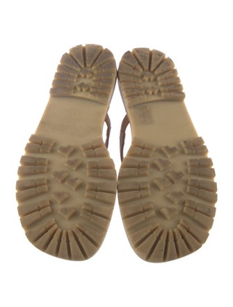 Tamara Mellon Leather Slides