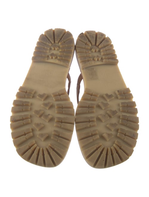 Tamara Mellon Leather Slides