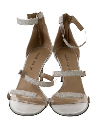 Tamara Mellon Glitter Sandals