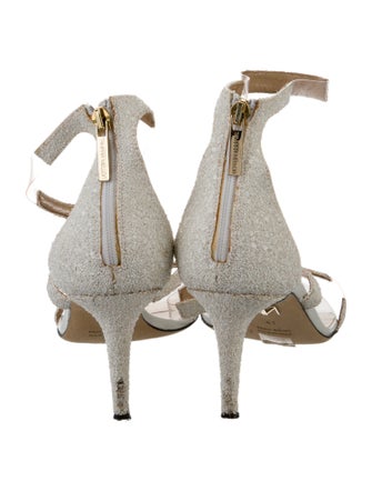 Tamara Mellon Glitter Sandals