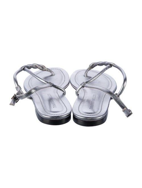 Tamara Mellon Leather Slingback Sandals