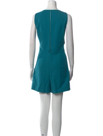 Tamara Mellon Scoop Neck Romper